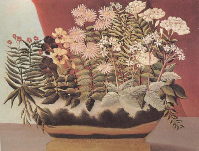 Henri Rousseau Poet's Flowers oil painting image